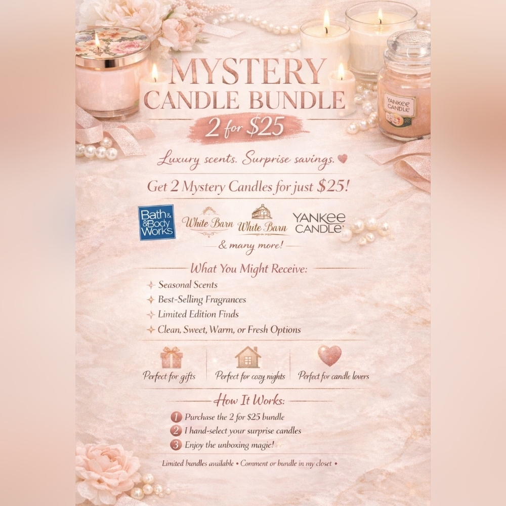 Mystery Candle Bundle - 2 for $25